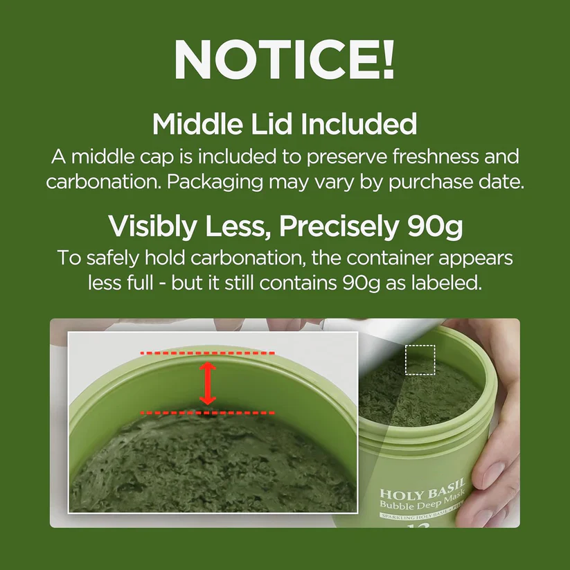 Smooth, Radiant Skin – Activated by Holy Basil & Bubble Detox Action