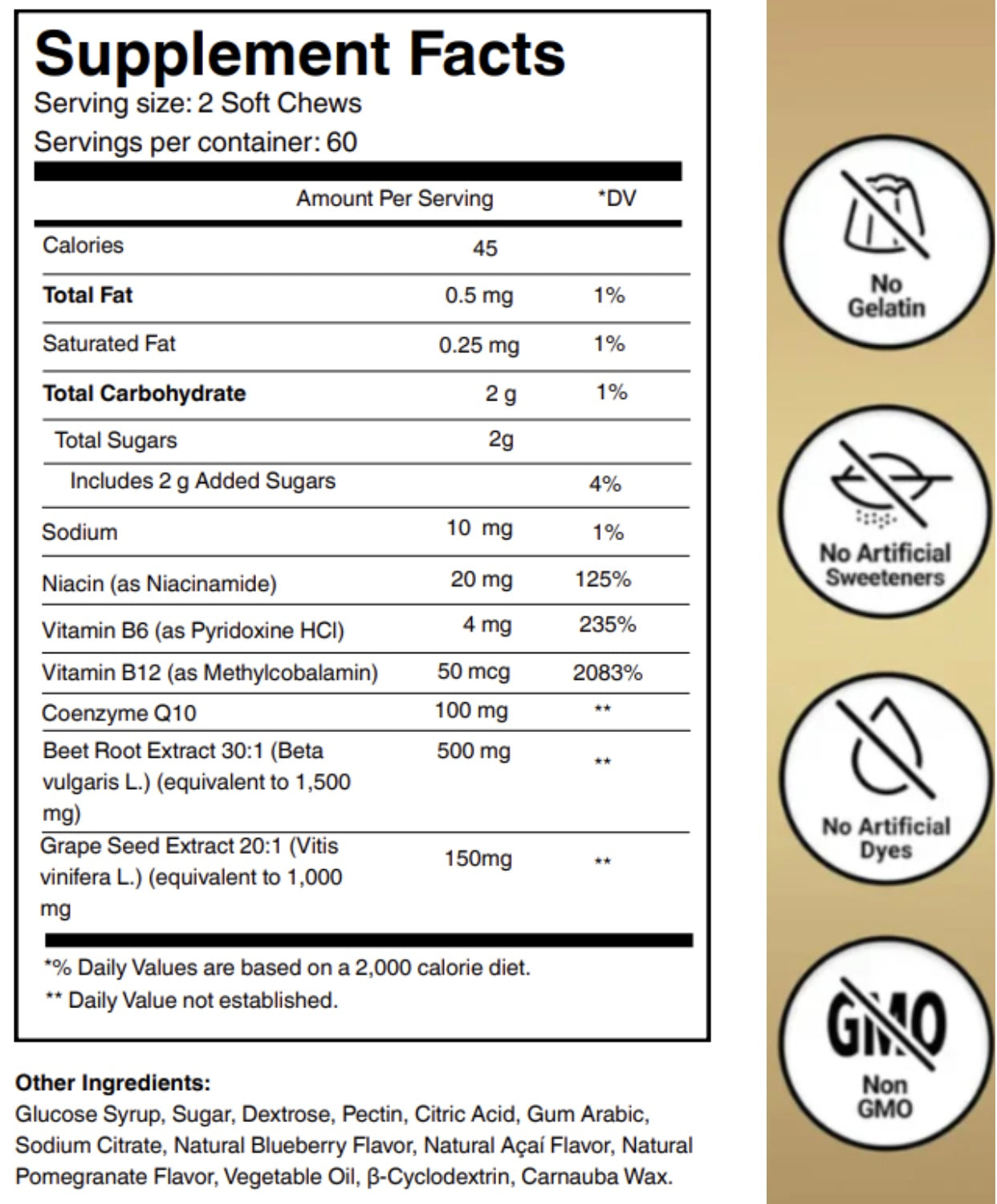 Ateticime Beet Chews