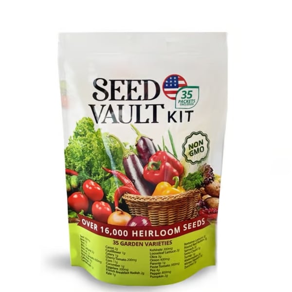 🌱 Secure Your Future Today✨Vegetable Seed Vault Kit | 35 Variety Pack