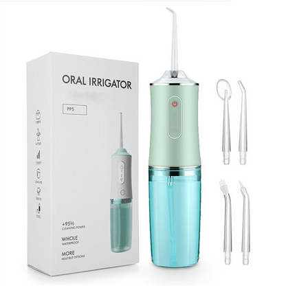 PORTABLE ORAL IRRIGATOR WATER FLOSSER