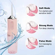 PORTABLE ORAL IRRIGATOR WATER FLOSSER