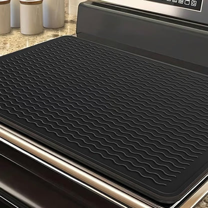 500°F/220°C Heat-Resistant Silicone Stove Cover Mat & Utensils