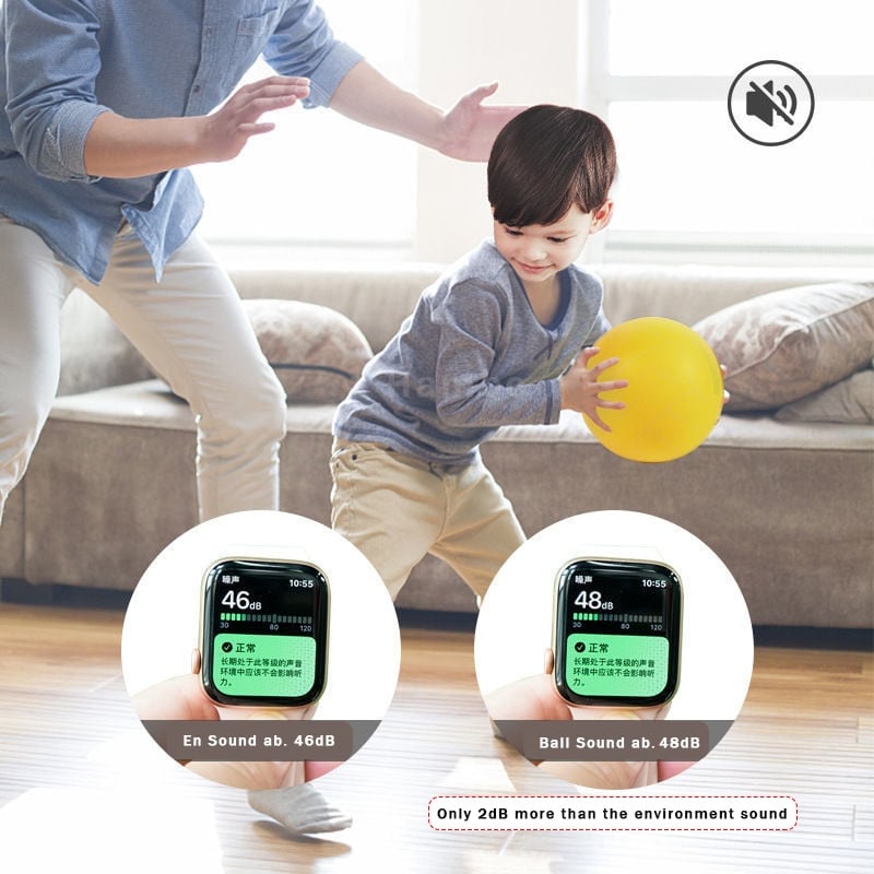 SILENT FOAM BASKETBALL(Free basketball hoop)