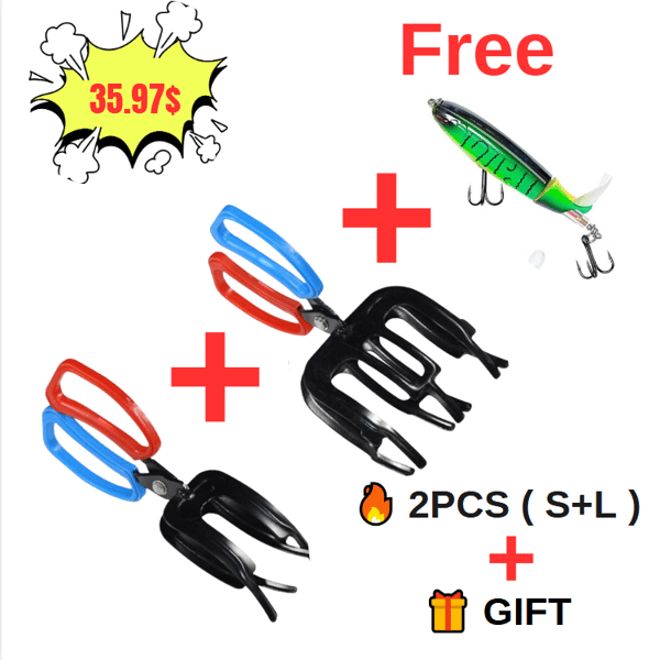 A Fishing Pliers Gripper Metal Fish Control