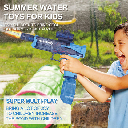 Electric Water Blaster with LED Lights, Water Shooter Powerful Squirt Water Pistol