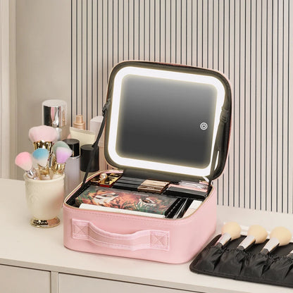 Beauty Reformation Travel Make up Bag WithAdjustableDividers