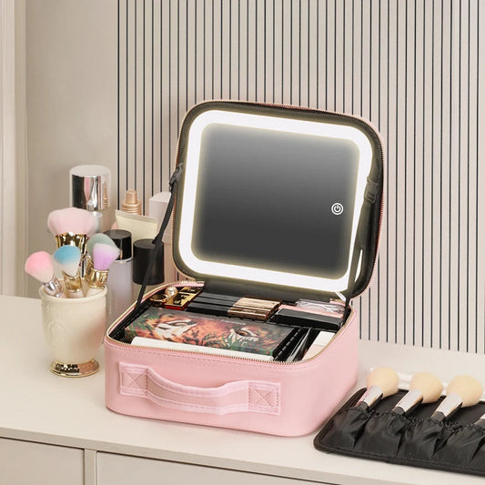 Beauty Reformation Travel Make up Bag WithAdjustableDividers