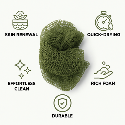 African Exfoliating Net Sponge