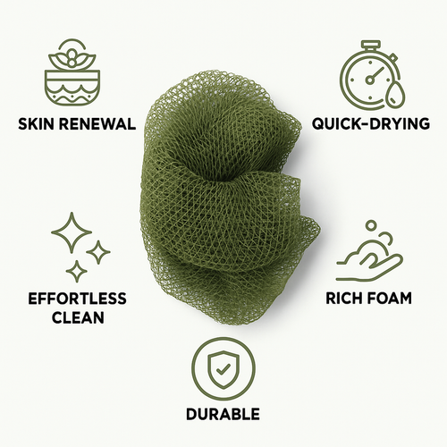 African Exfoliating Net Sponge