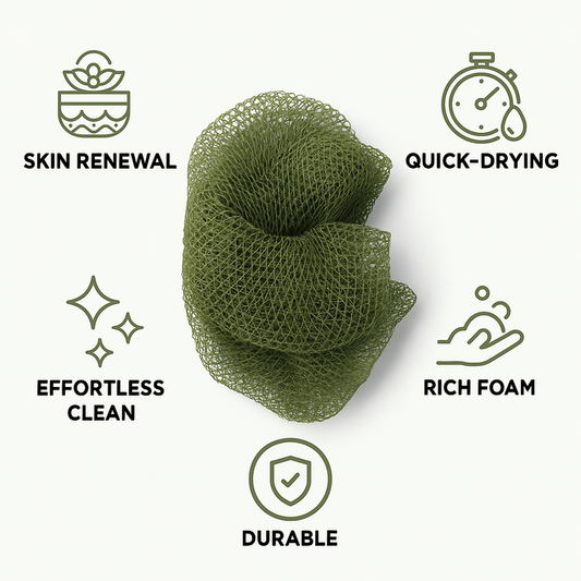 African Exfoliating Net Sponge