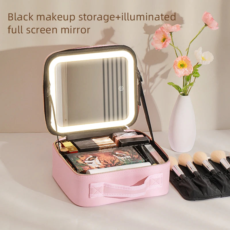 Beauty Reformation Travel Make up Bag WithAdjustableDividers