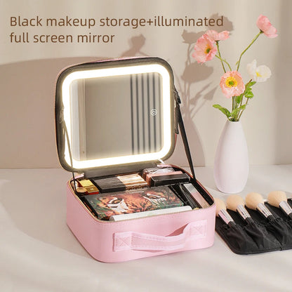 Beauty Reformation Travel Make up Bag WithAdjustableDividers
