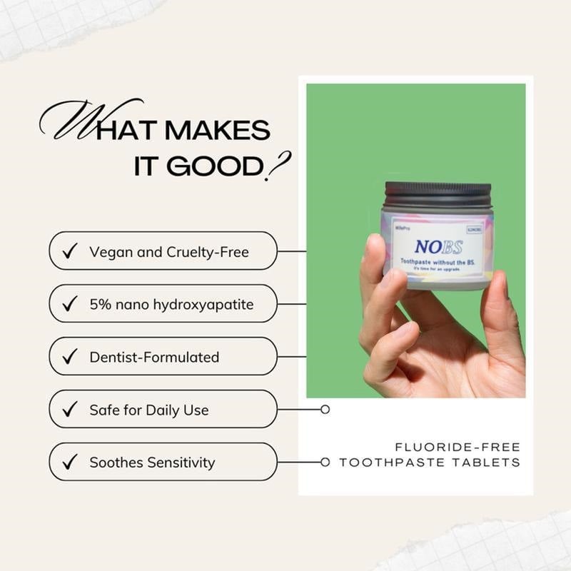 NOBS TOOTHPASTE TABLETS