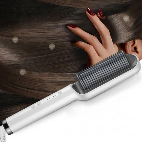 Negative lon Hair Straightener Styling Comb