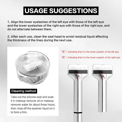 Reusable Lower Eyelash Stamps Kit