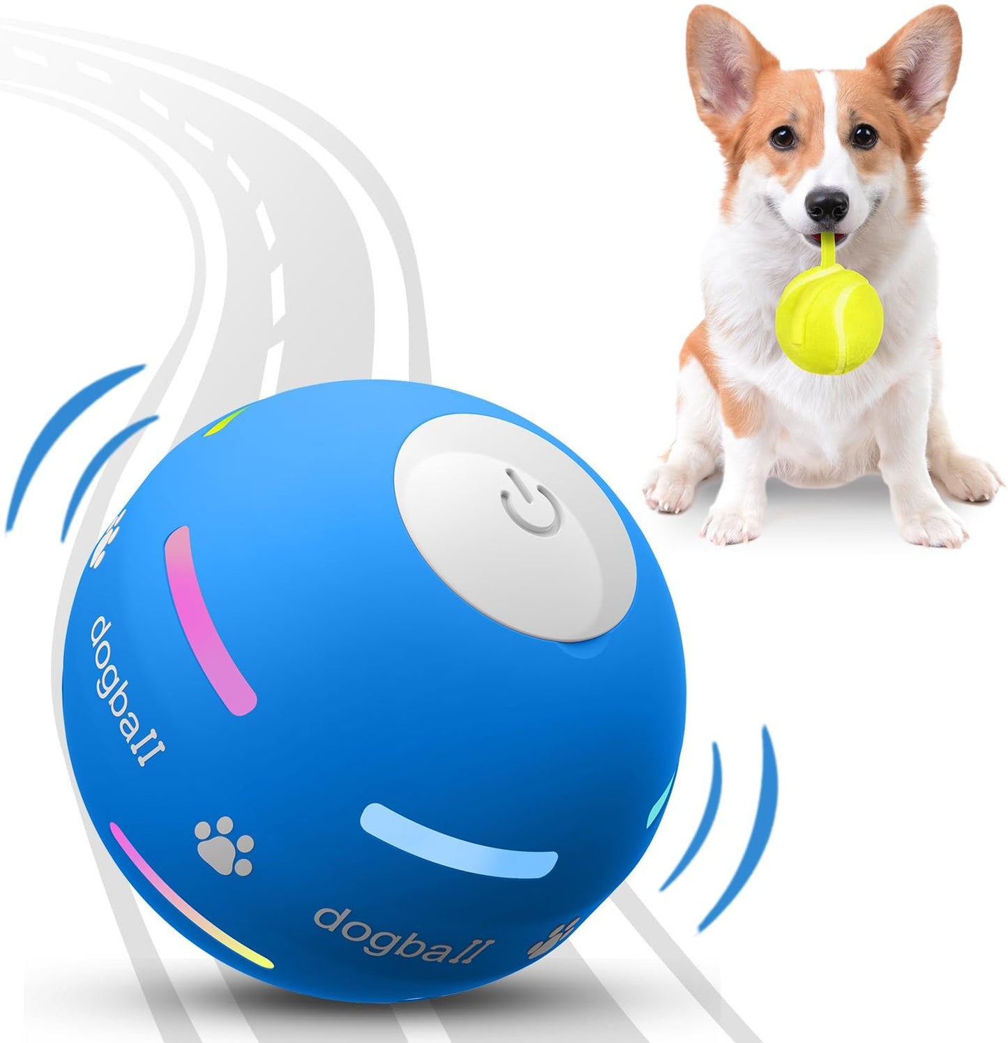 Interactive Remote Dog Ball