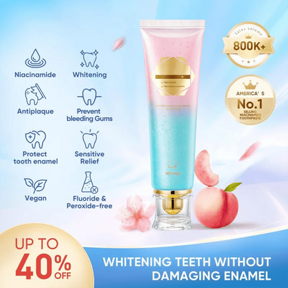 Niacinamide Whitening Toothpaste - For Healthier, Whiter Teeth!