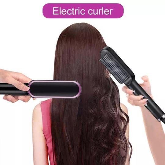 Negative lon Hair Straightener Styling Comb