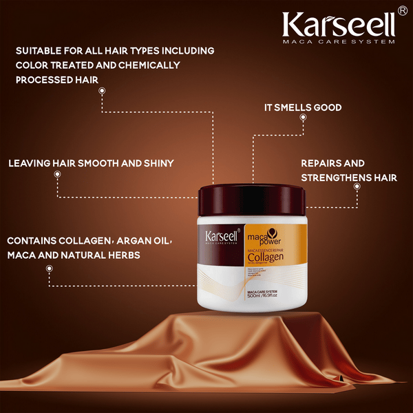 Hot Sale 49% OFF  Karseell Maca Power Collagen Hair Mask