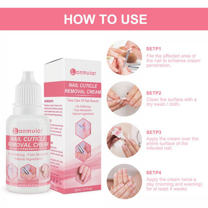 Instant Professional Cuticle Softener Moisturizing Cream