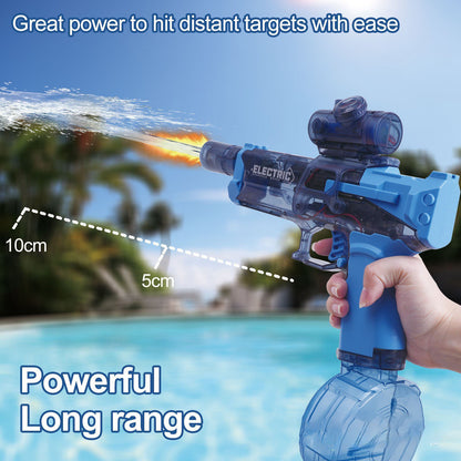 Electric Water Blaster with LED Lights, Water Shooter Powerful Squirt Water Pistol