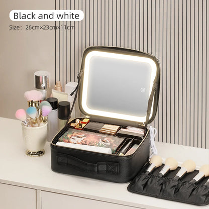 Beauty Reformation Travel Make up Bag WithAdjustableDividers