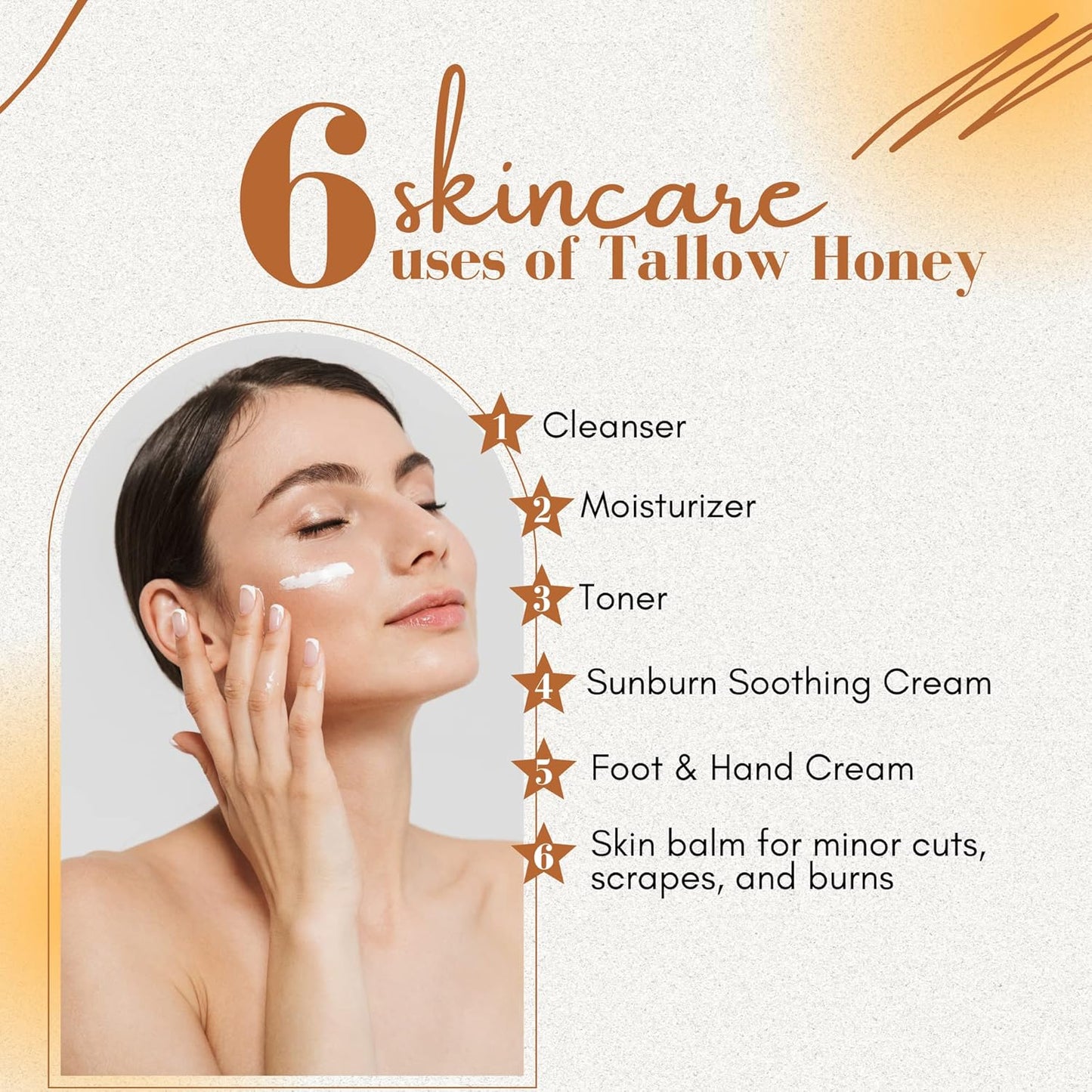 Beef Tallow and Honey Balm for Skin - Handmade All-Natural Moisturizer