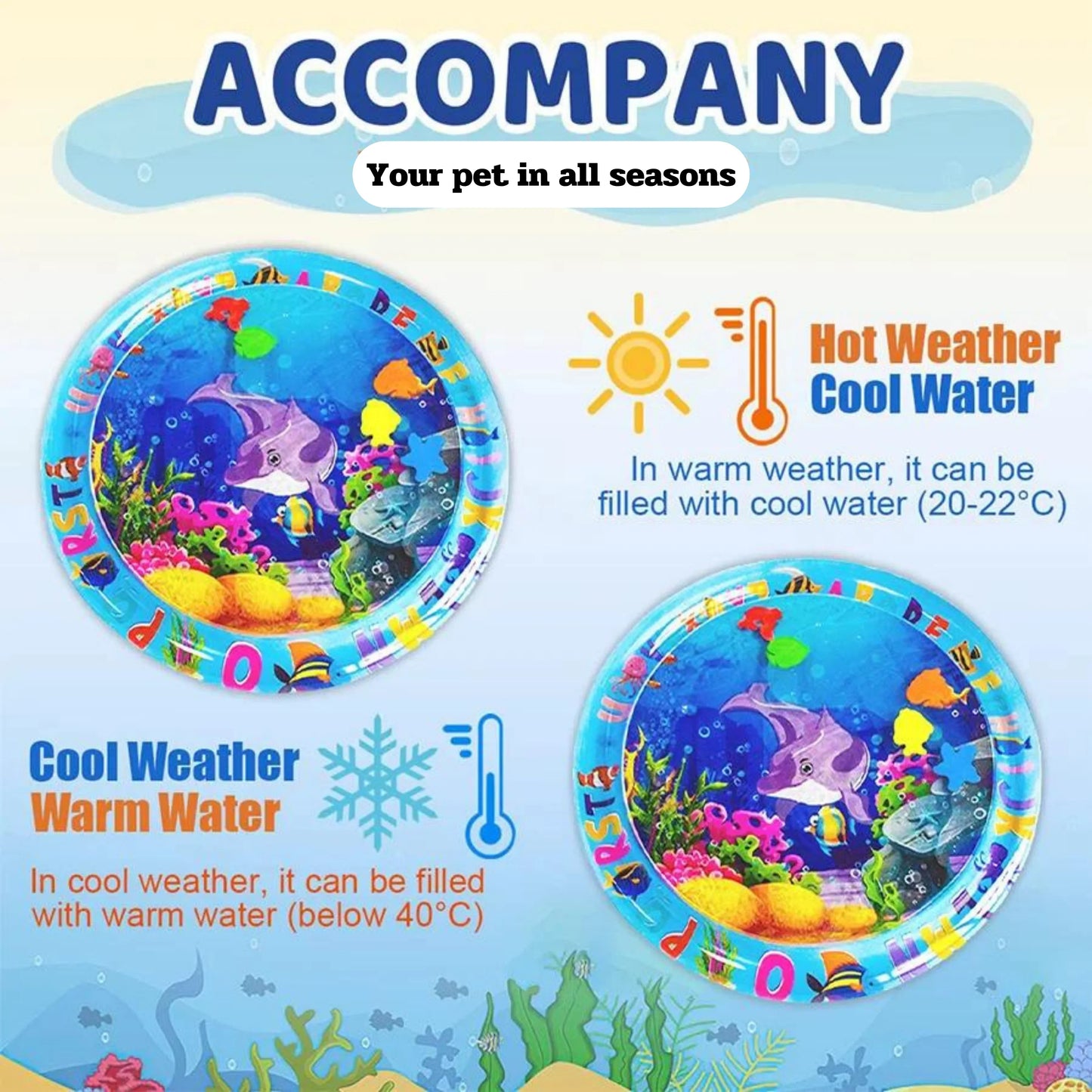 Pet Water Sensory Mat