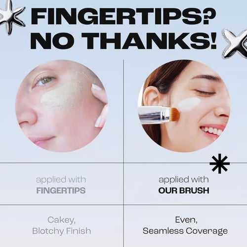 Cream Stick V White Korean Color-Changing Foundation Stick with Volufiline