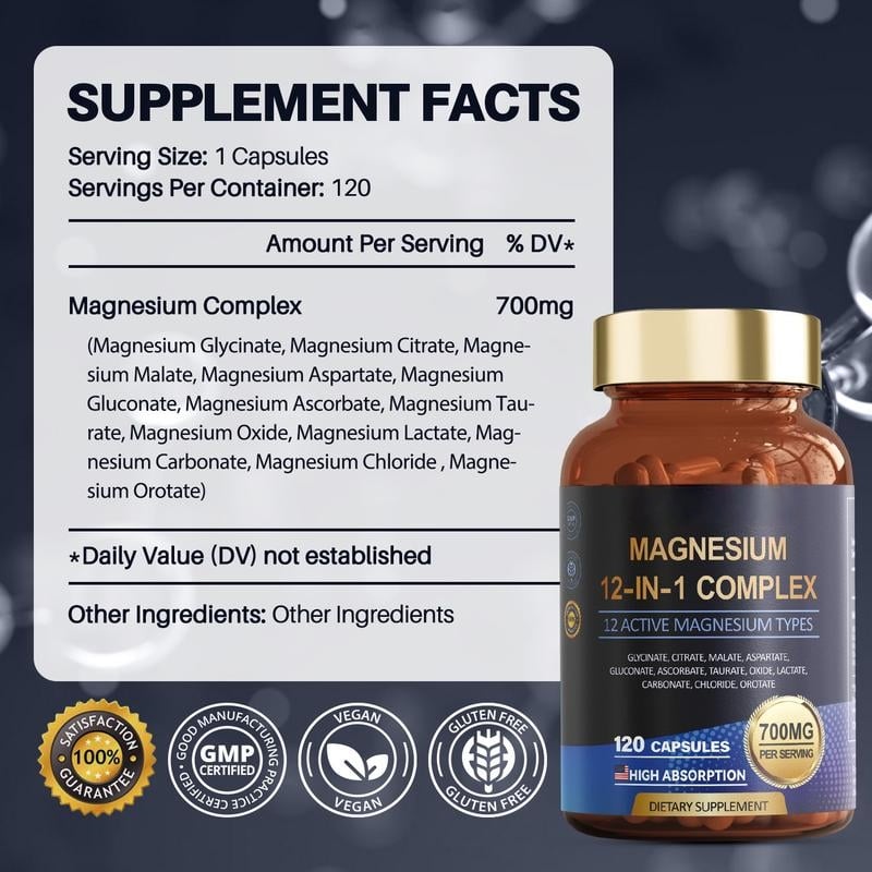 12-in-1 Magnesium Complex 700mg