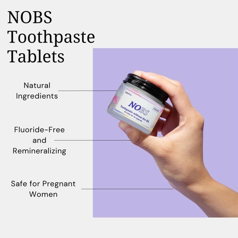 NOBS TOOTHPASTE TABLETS