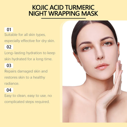 Kojic Acid Turmeric Night Wrapping Mask