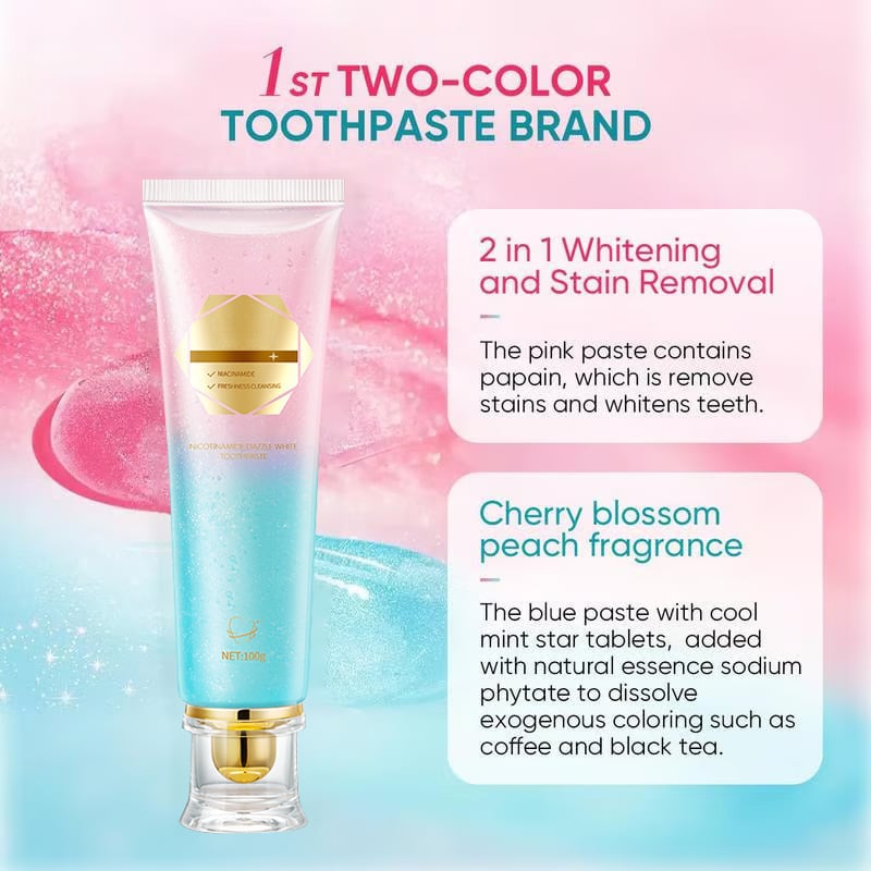 Niacinamide Whitening Toothpaste - For Healthier, Whiter Teeth!