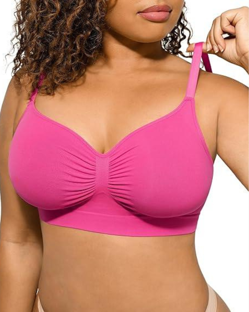 Non-Padded Wireless Full Coverage Bra