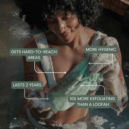 African Exfoliating Net Sponge