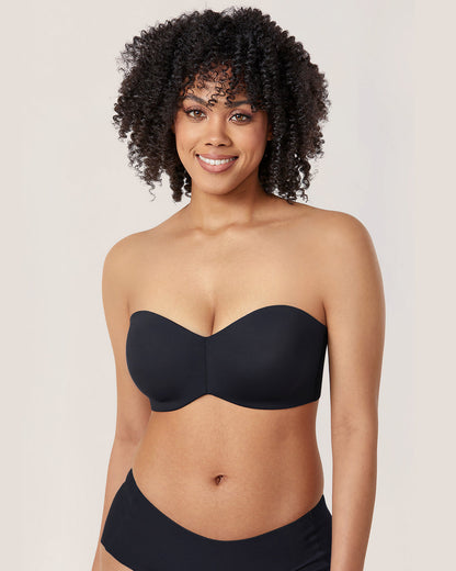 Full Support Non-Slip Convertible Bandeau Bra