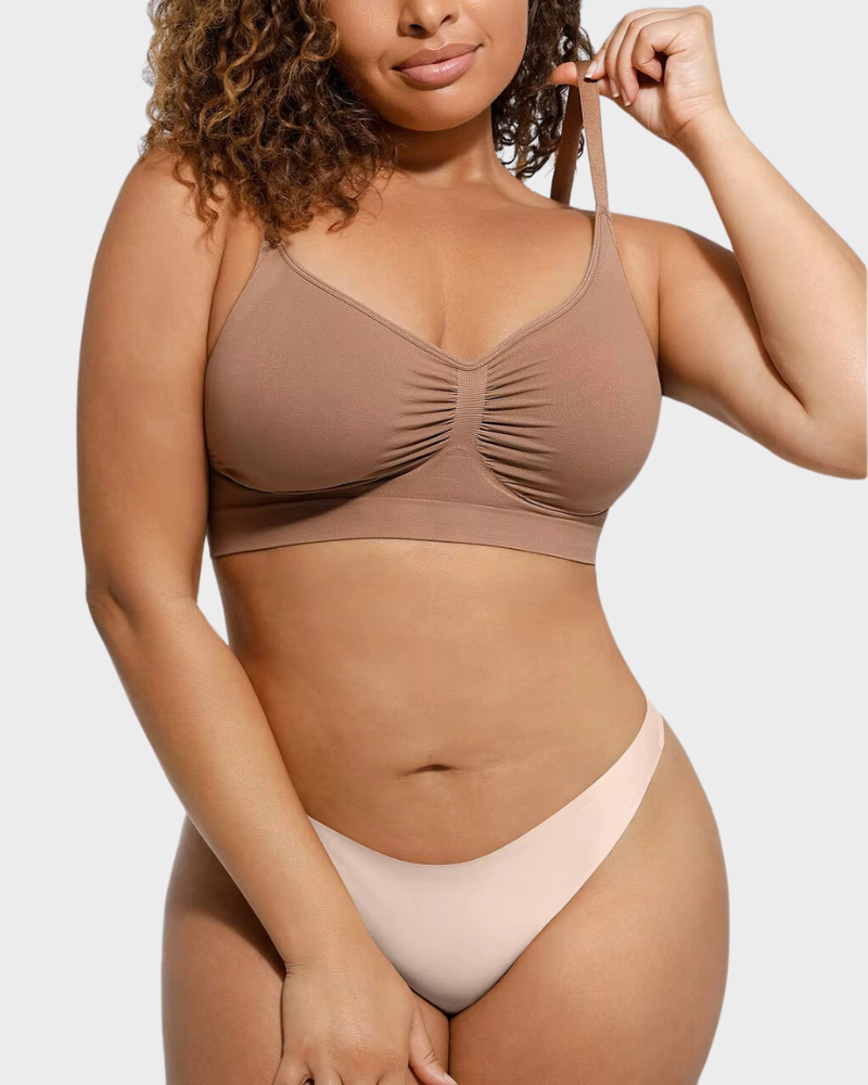 Non-Padded Wireless Full Coverage Bra