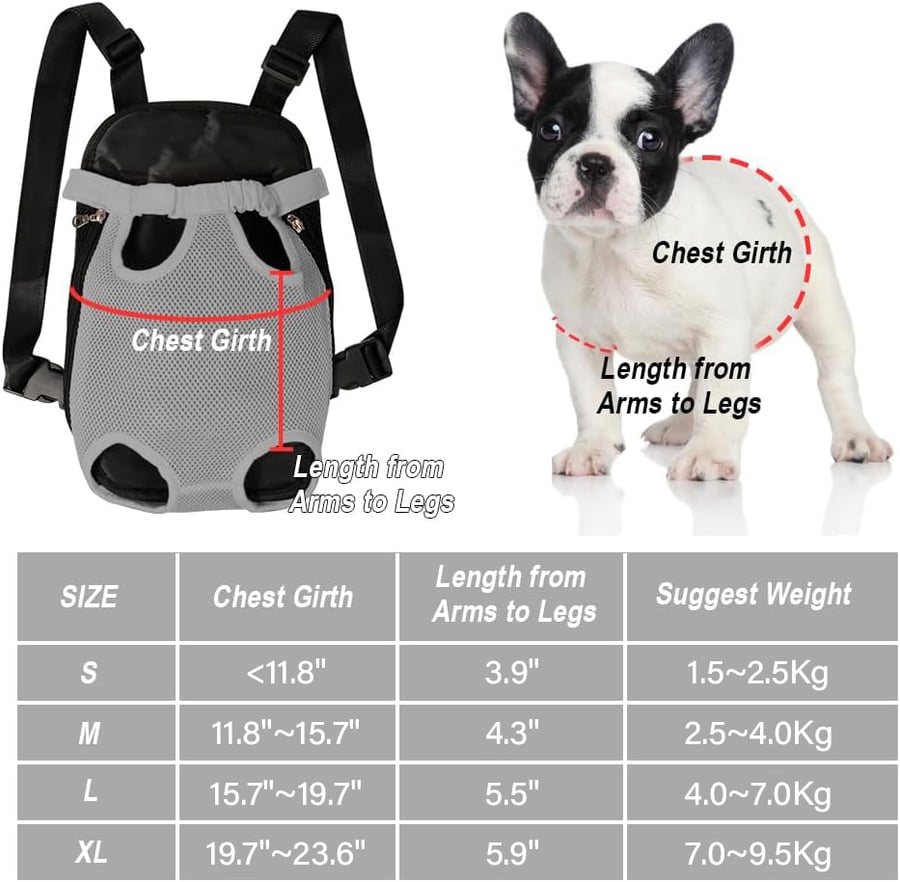 Pet Travel Leg-out Backpack