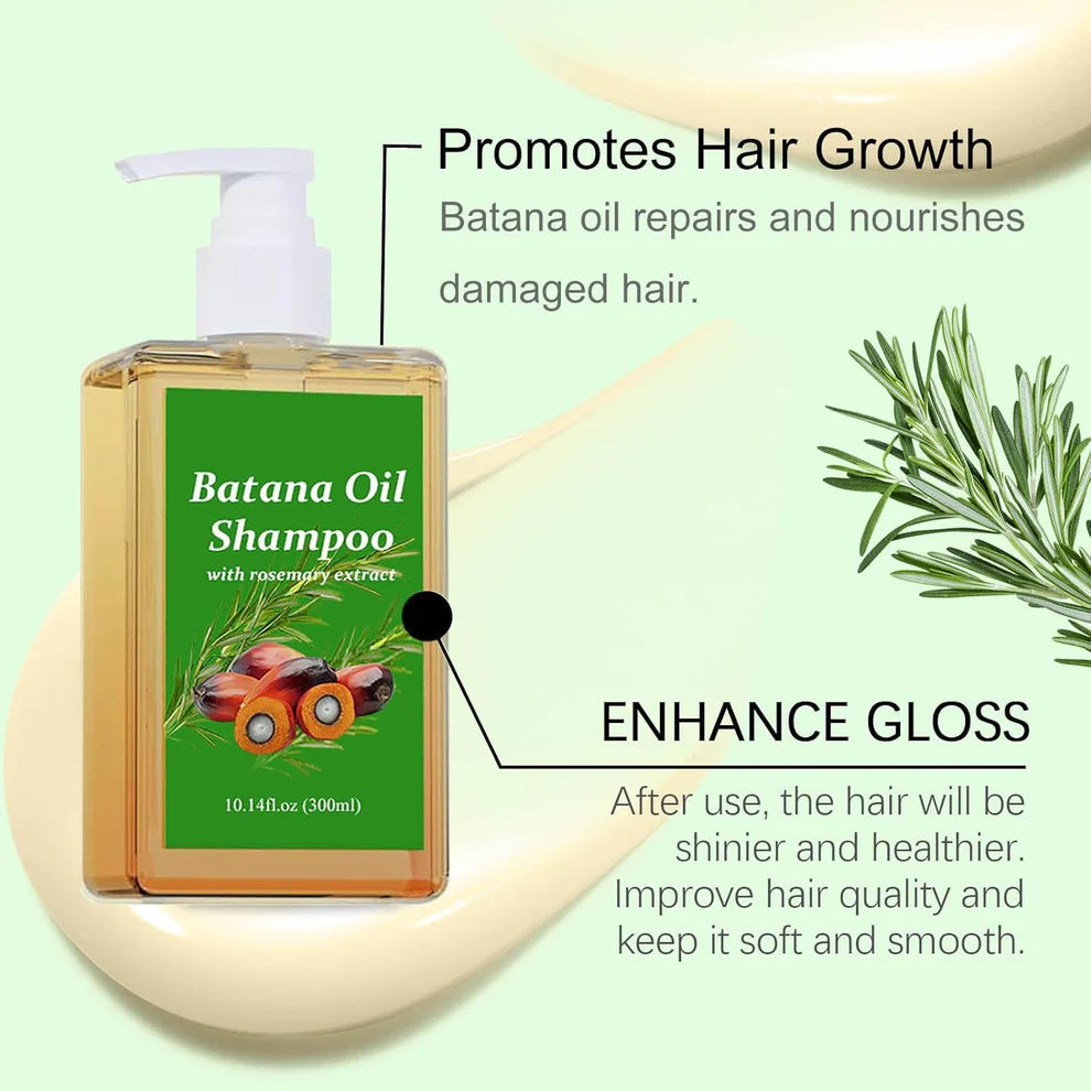 Batana Oil Shampoo with Rosemary Extract