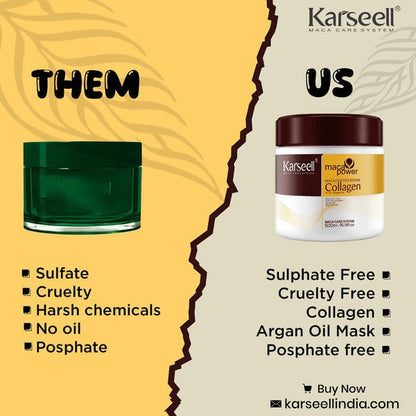 Hot Sale 49% OFF  Karseell Maca Power Collagen Hair Mask