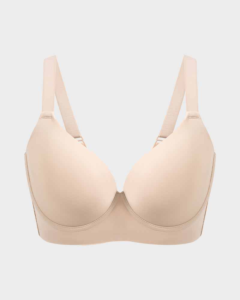 2025 Sexy Deep Cup Full Coverage Bra with Shapewear