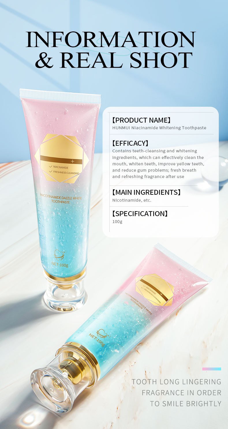 Niacinamide Whitening Toothpaste - For Healthier, Whiter Teeth!