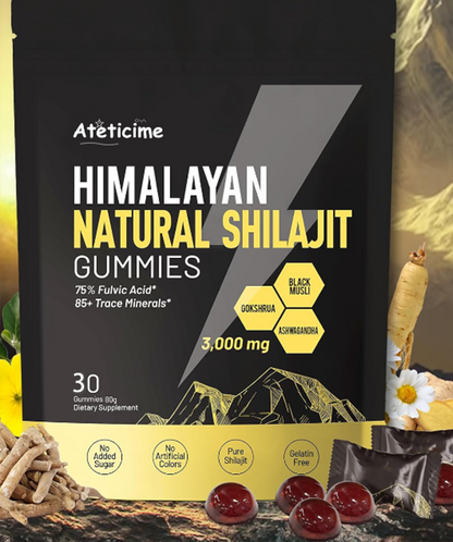 Ateticime Shilajit Gummies（Mixed Packaging Of Old And New）