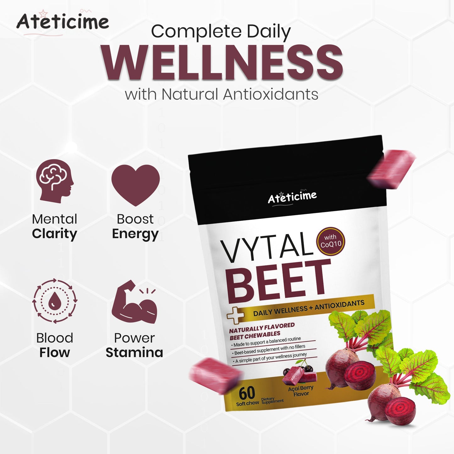 Ateticime Beet Chews