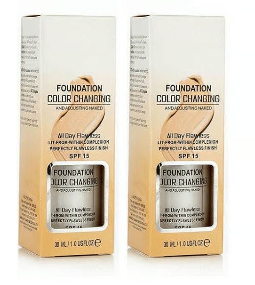 Colour Changing Mature Skin Foundation