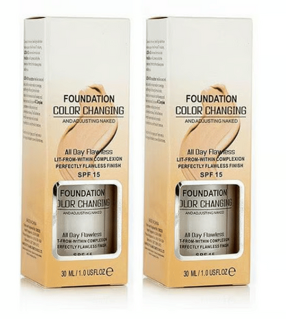 Colour Changing Mature Skin Foundation