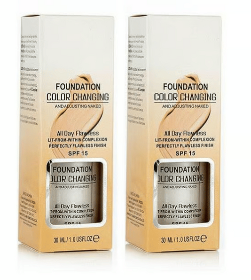 Colour Changing Mature Skin Foundation