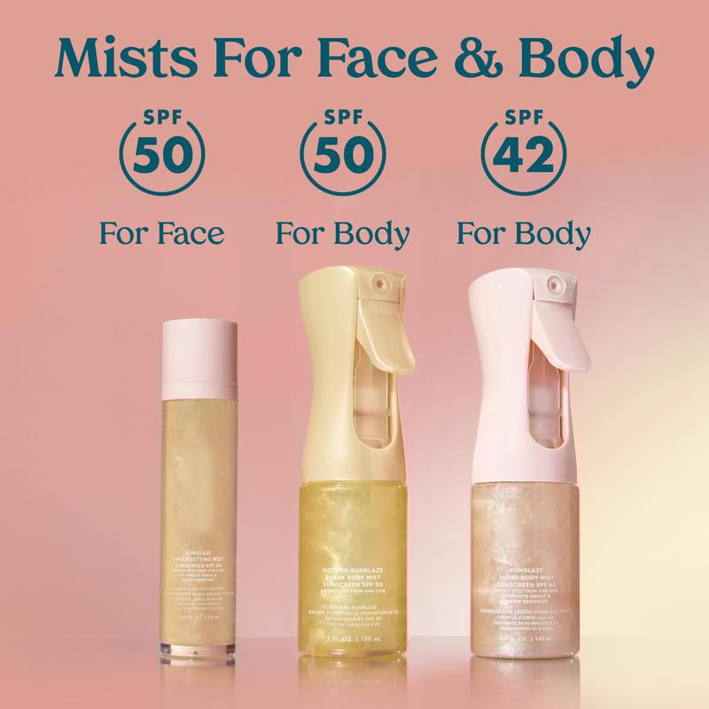 SPF 50 Setting Mist - Sun Protection & Makeup Setting