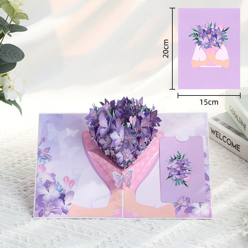 🌼💌Forever Bloom 3D Flower Card, A Gift That Never Fades