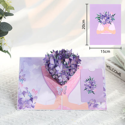 🌼💌Forever Bloom 3D Flower Card, A Gift That Never Fades